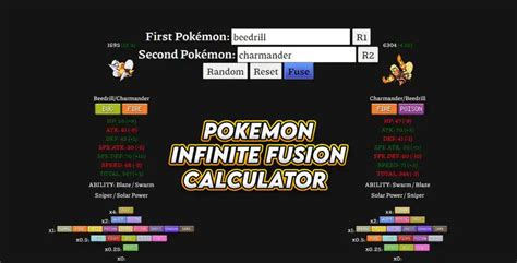 pokemon infinite fusion calculator|pokemon infinite fusion calculator guide.